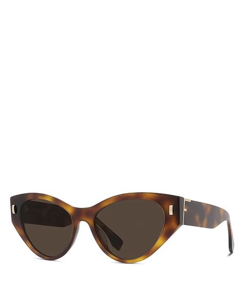 55mm cat eye sunglasses|fendi 55mm cat eye sunglasses.